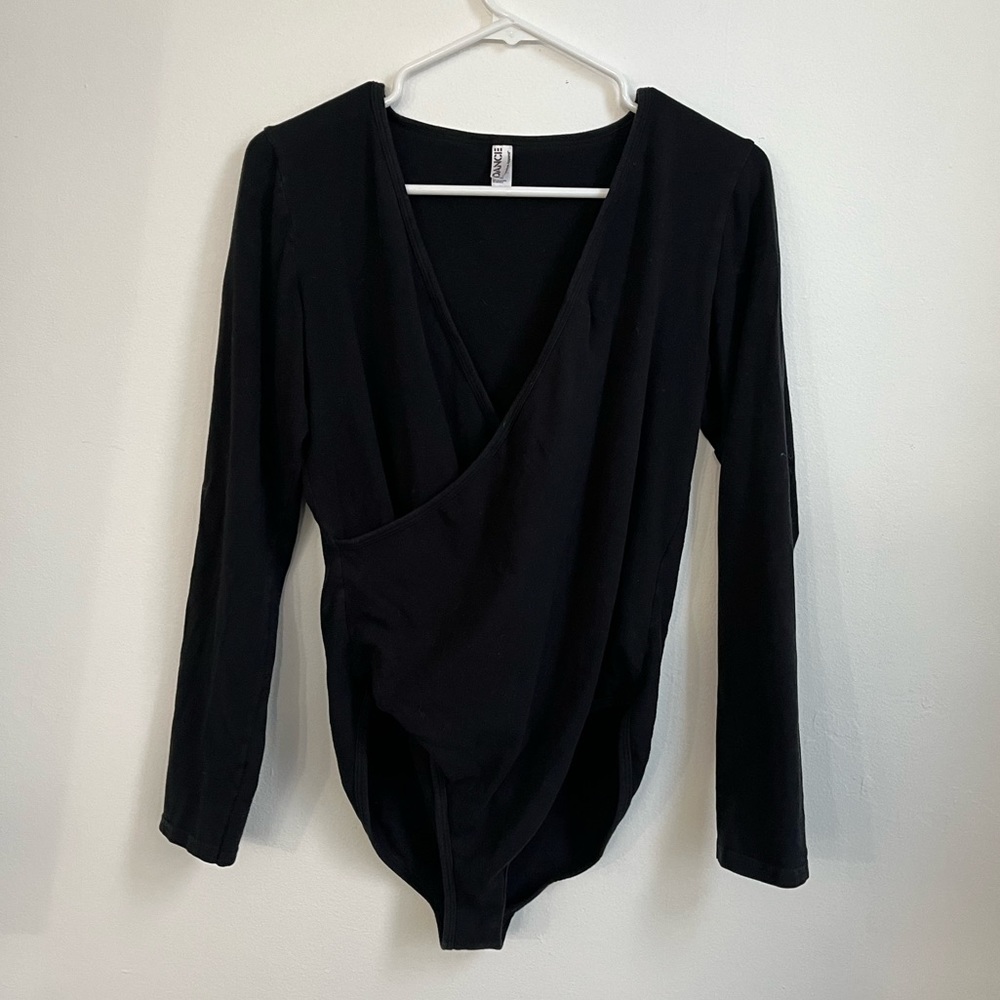 Vintage American Apparel Dance Long Sleeve Leotard